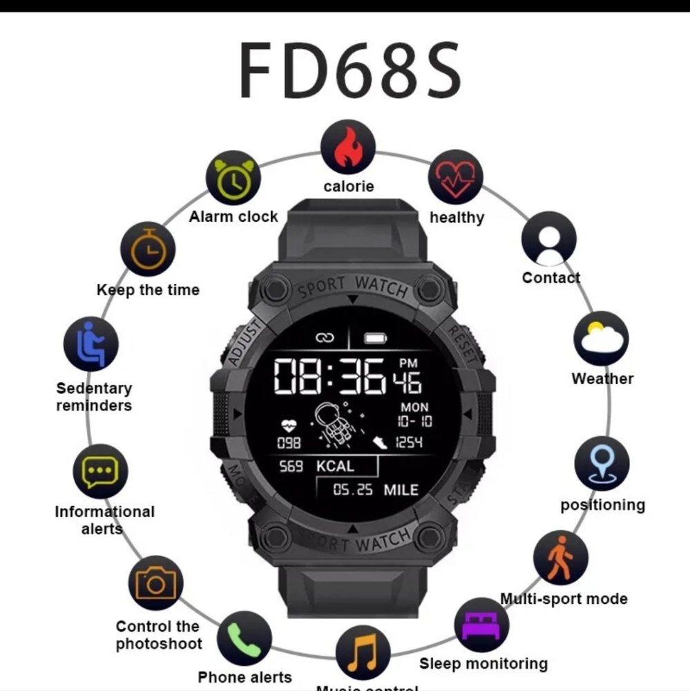 Pink Smart Watch - Picture 7 of 17